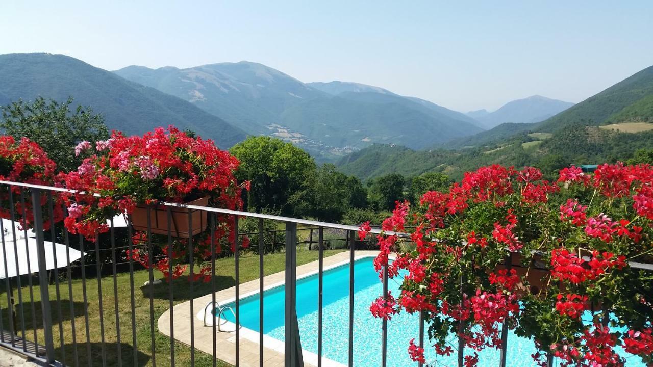 Agriturismo Roccagelli Vallo di Nera Exterior photo